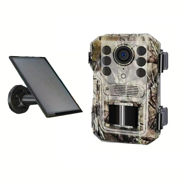 ForestVision A9 4G LTE Solar Trail Camera β Night Vision, Motion Activated, Camouflage for Hunting & Wildlife Monitoring