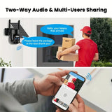 Szsinocam Security Camera – Available in 4G LTE (SIM Card) and WiFi Versions | Solar Powered, 2K HD, PTZ, Night Vision, Motion Detection, 2-Way Audio, SD/Cloud Storage