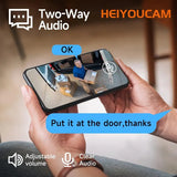 Heiyoucam Wireless Outdoor Security Camera 3MP with Spotlight & Siren | 2-Way Audio, Alexa Compatible