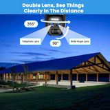 Szsinocam Security Camera – Available in 4G LTE (SIM Card) and WiFi Versions | Solar Powered, 2K HD, PTZ, Night Vision, Motion Detection, 2-Way Audio, SD/Cloud Storage