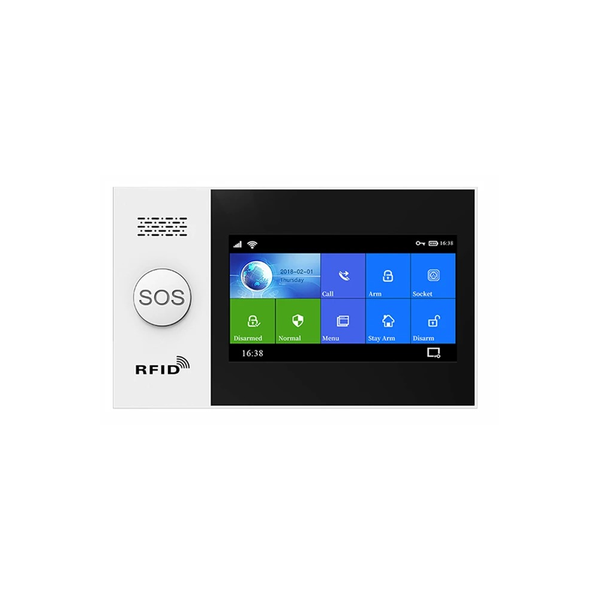 Tuya 4G WiFi Security Alarm System for Home | Wireless 2G/4G Smart Alarm with Alexa Support | Residential Home Security