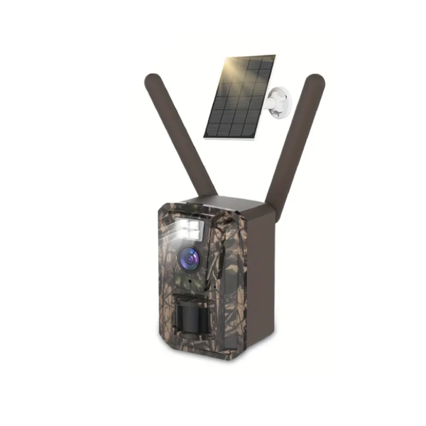 SZSINOCAM 2G/3G/4G LTE Solar Trail Camera – Ultra HD Night Vision, Motion Activated, Remote Phone Access for Hunting & Remote Areas