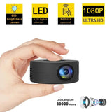 YT200 Mini Smart Projector | Portable LED Home Theater, HD LCD Display & Multimedia Movie Player