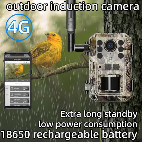 ForestVision A9 4G LTE Solar Trail Camera – Night Vision, Motion Activated, Camouflage for Hunting & Wildlife Monitoring