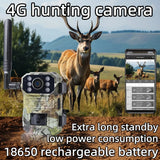 ForestVision A9 4G LTE Solar Trail Camera – Night Vision, Motion Activated, Camouflage for Hunting & Wildlife Monitoring