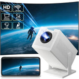 S320 Mini Portable Projector | HD Barrel Lens, Mobile Phone Screen Mirroring & Home Theater Experience