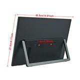 Anmite 15.6-Inch Portable Touch Monitor 1080P HDR 16:9 Low Blue Light For XBox PS4 / 5 Switch Cell Phone PC Loptop Extension