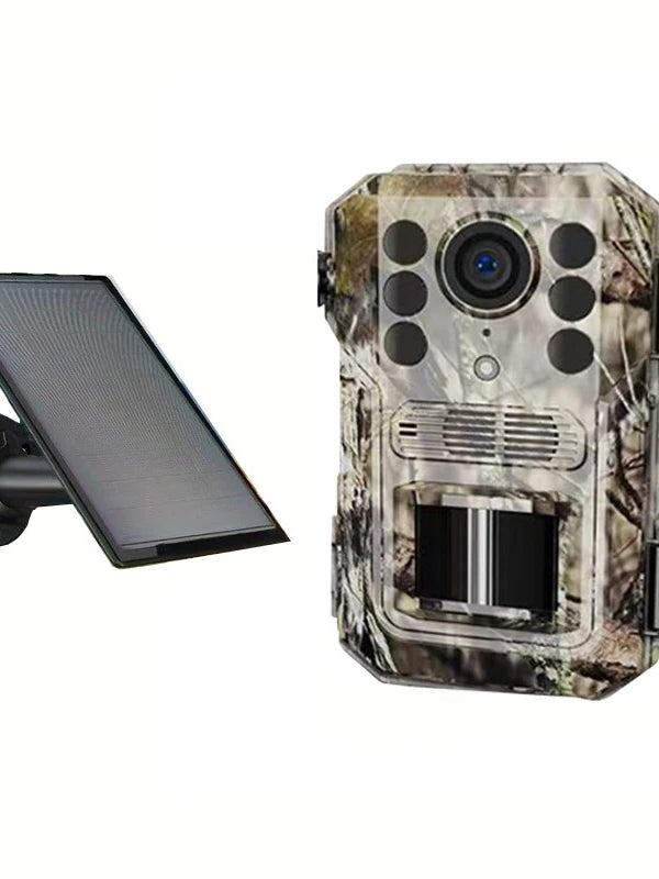 ForestVision A9 4G LTE Solar Trail Camera – Night Vision, Motion Activated, Camouflage for Hunting & Wildlife Monitoring
